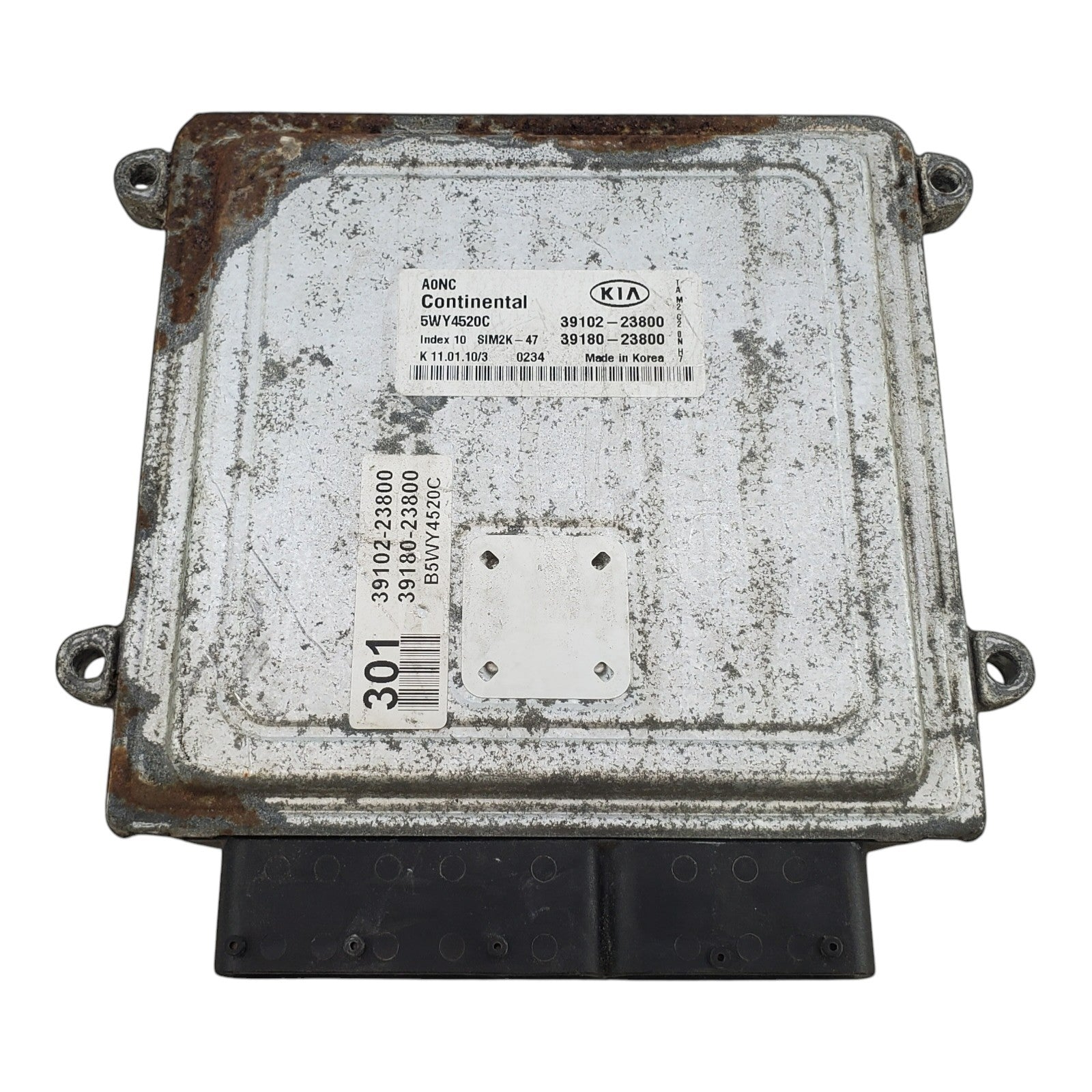 2010-2011 Kia Soul 2.0L Engine Computer Control Module Unit ECU 39102-23800 OEM