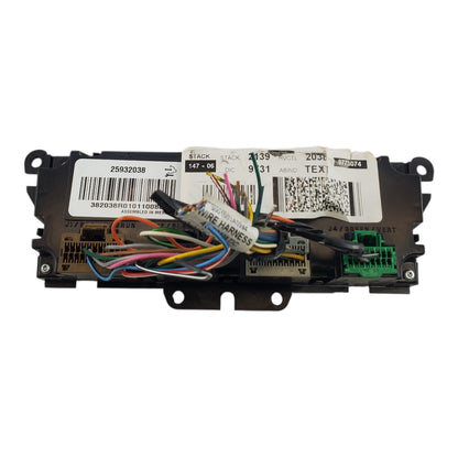 2008-2012 Traverse Enclave Digital Climate Temp Temperature Control 25932038