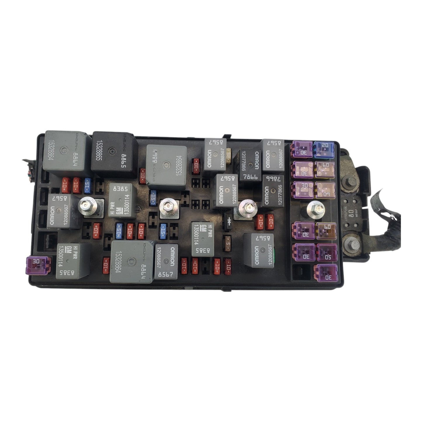 20822694_02 Chevy 2010 2011 2012 Malibu Fuse Box Engine Bay Under Hood 2009 B25