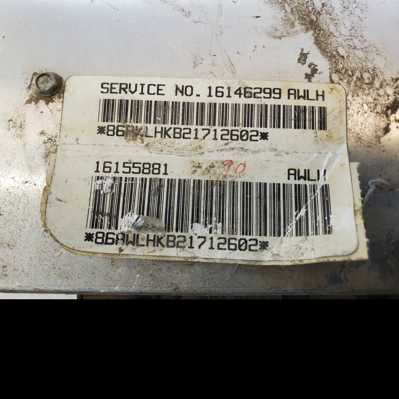 1992 GM Chevy C1500 ECU/ECM 16146299
