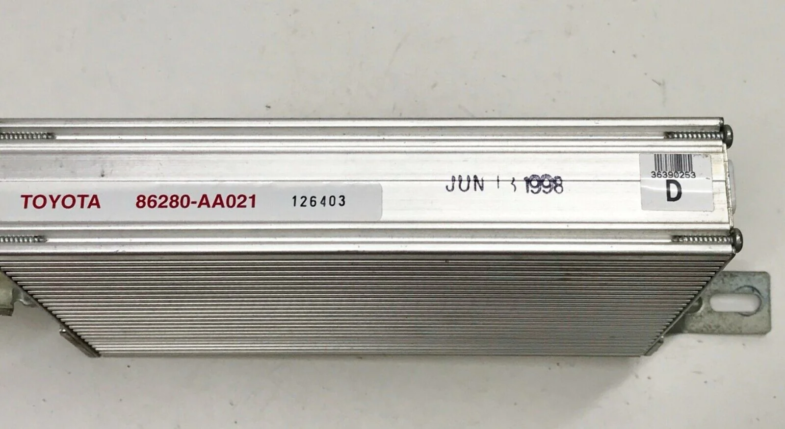 98-99 Toyota Camry Radio Amplifier AMP Module 86280AA021