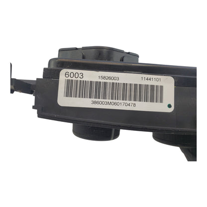 05-09 Chevrolet Uplander AC Temperature Control 15826003 Switch