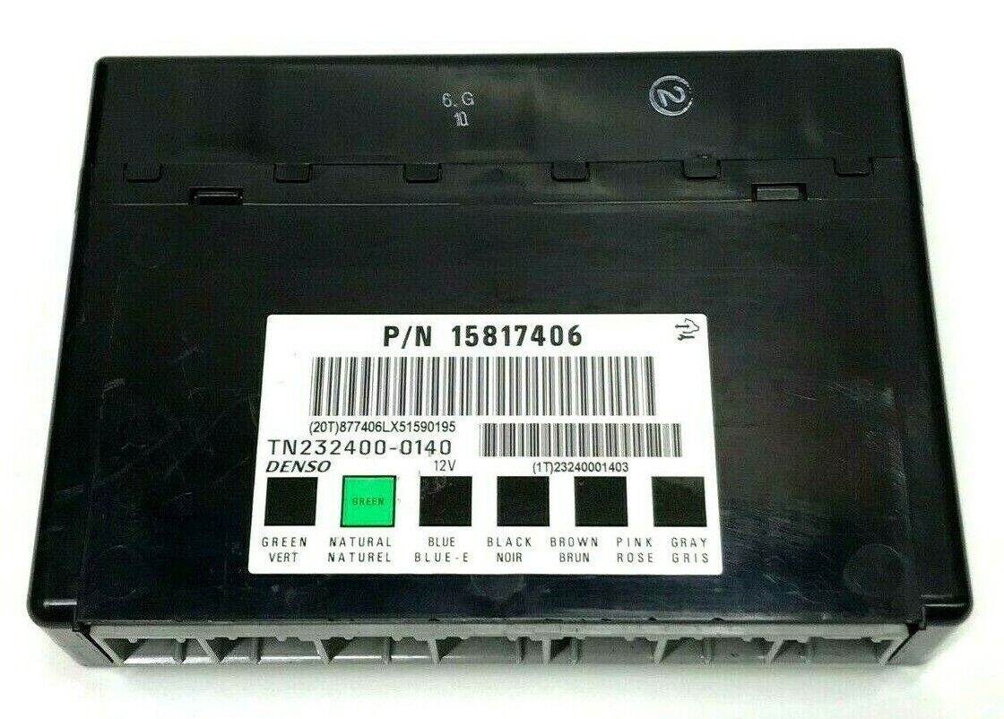 ✅ VIN PROGRAMMED Body Control Module 15817406 Fits GM 2006-2013 OEM