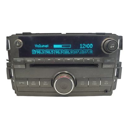 2006-2009 BUICK LUCERNE RADIO CD PLAYER 15797875  "GM721B"