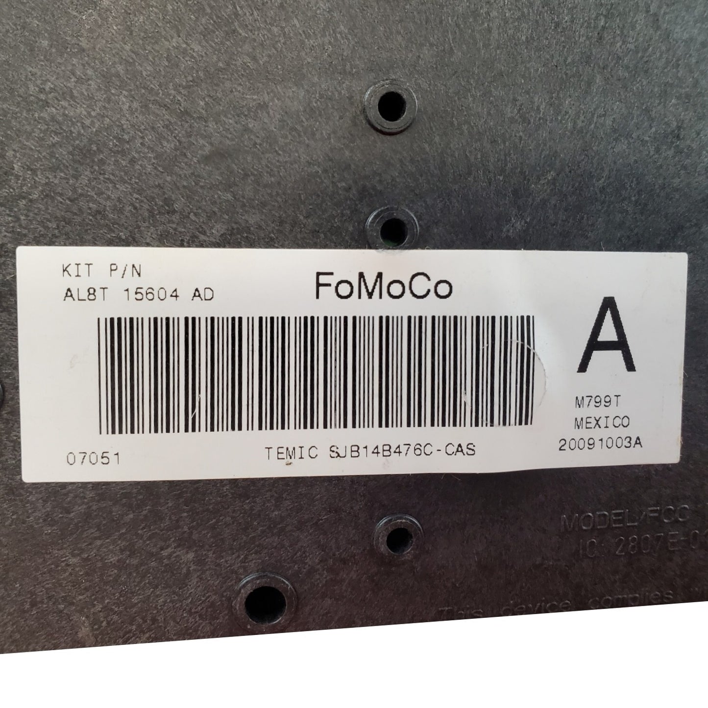 ✅ 2009-2012 Ford Escape Interior Relay Fuse Box AL8T-15604-AD 