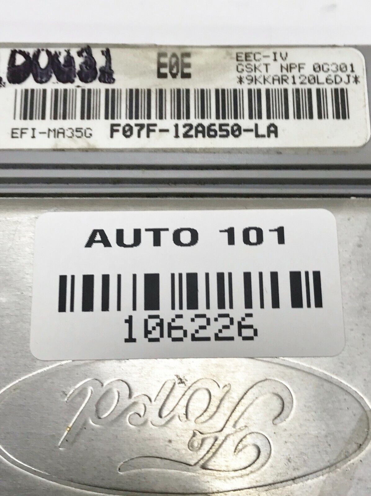 ✅ 1992 FORD RANGER F27F-12A650-JC ENGINE COMPUTER OEM 