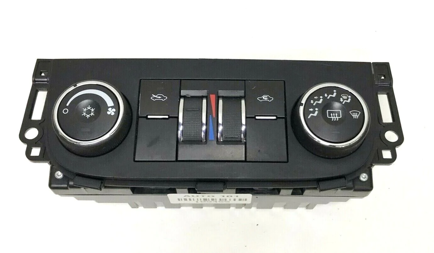 06-11 Chevy Impala 15909084 Climate Control Panel Temperature Unit A/C Heater