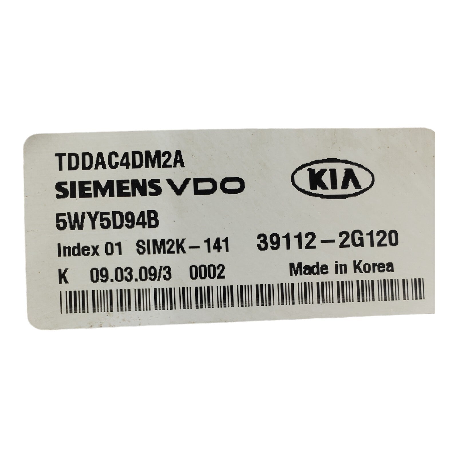 ✅ 2010 Kia Engine Computer Ecu Pcm Ecm Pcu Oem 39112-2G120