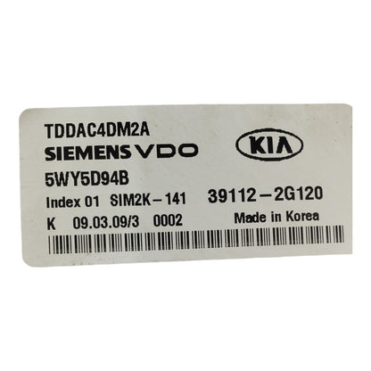 ✅ 2010 Kia Engine Computer Ecu Pcm Ecm Pcu Oem 39112-2G120