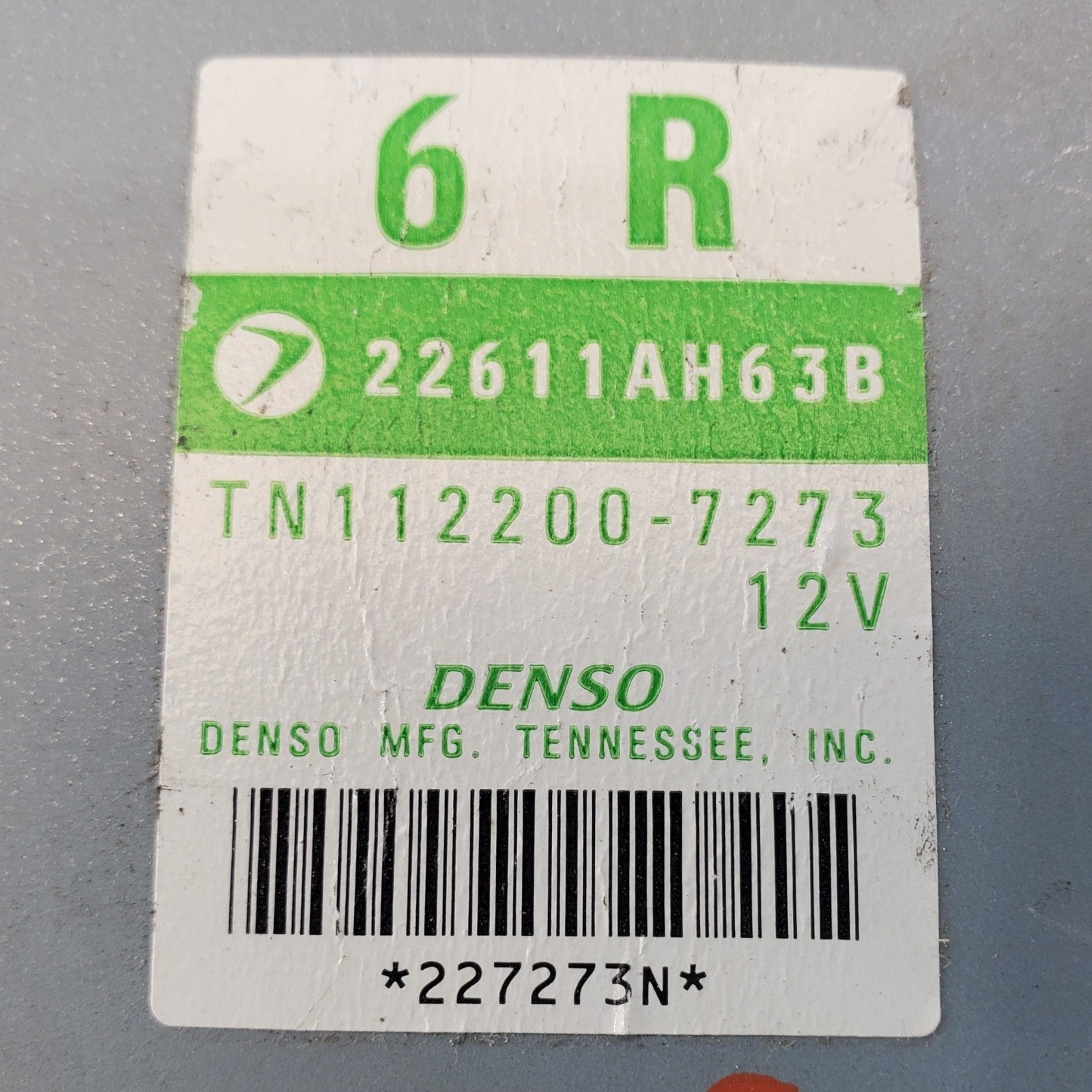 2005 Subaru Outback H6 Engine Control Module 22611ah63b