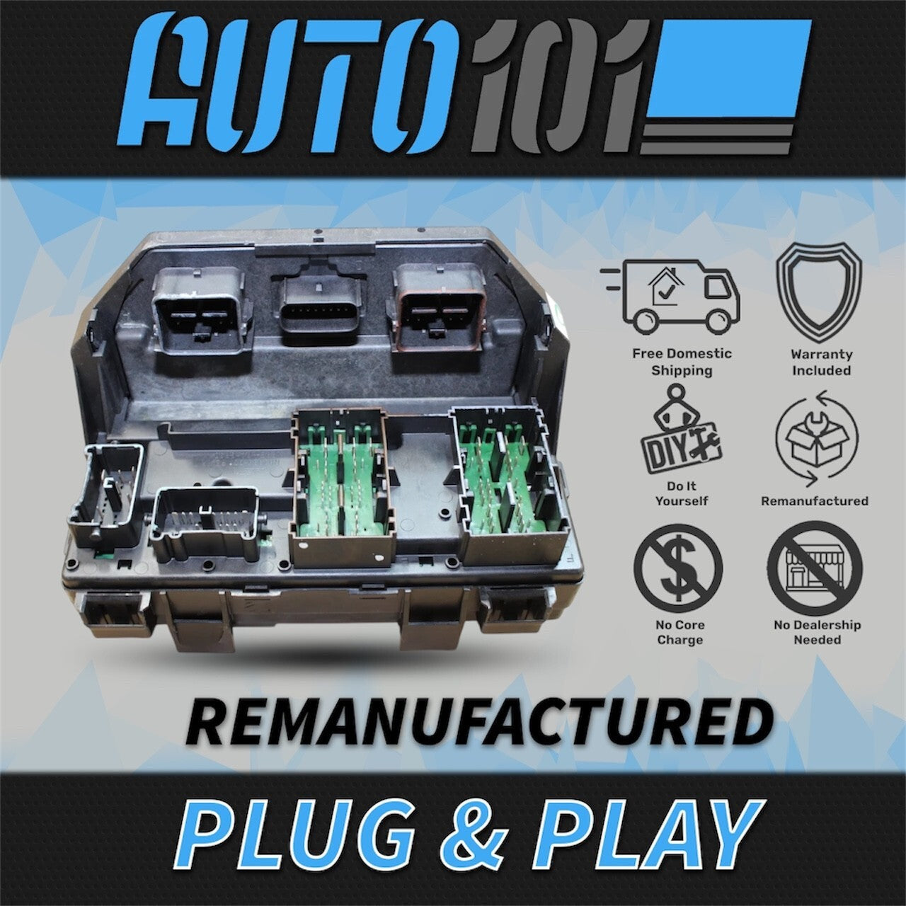 Programmed 2013 Caravan T&C Routan OEM Rebuilt TIPM Fuse Box 68163904 PLUG&PLAY