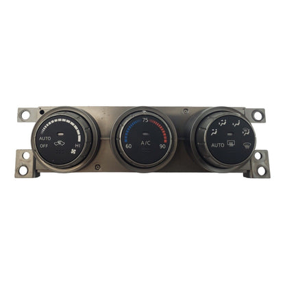 05-06 Altima 27500 ZB010 Climate Control Panel Temperature Unit A/C Heater