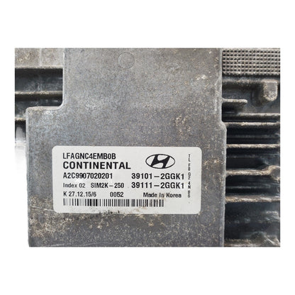 15 HYUNDAI SONATA ENGINE CONTROL MODULE ECM 39101-2GGK1 OEM