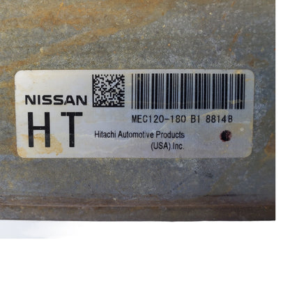 2009 Nissan Altima Computer Engine Control ECU ECM Brain Box Module MEC120-180B1