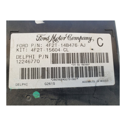 MULTIFUNCTION CONTROL MODULE FORD FREESTAR 2004 4F2T-14B476-AJ OEM