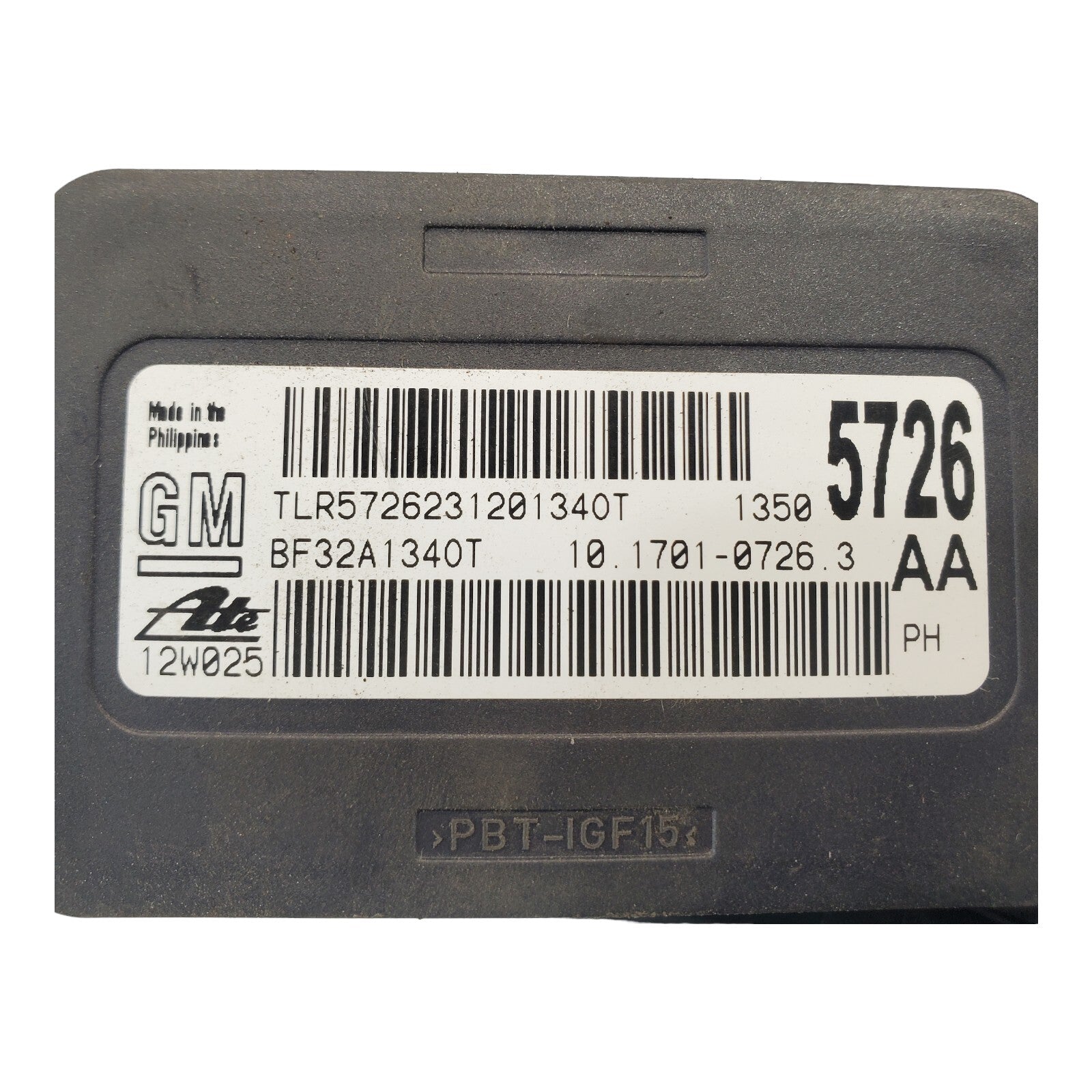 ✅2012 Opel Astra J 1.7 CDTI 13505726 13505726AA Acceleration Sensor