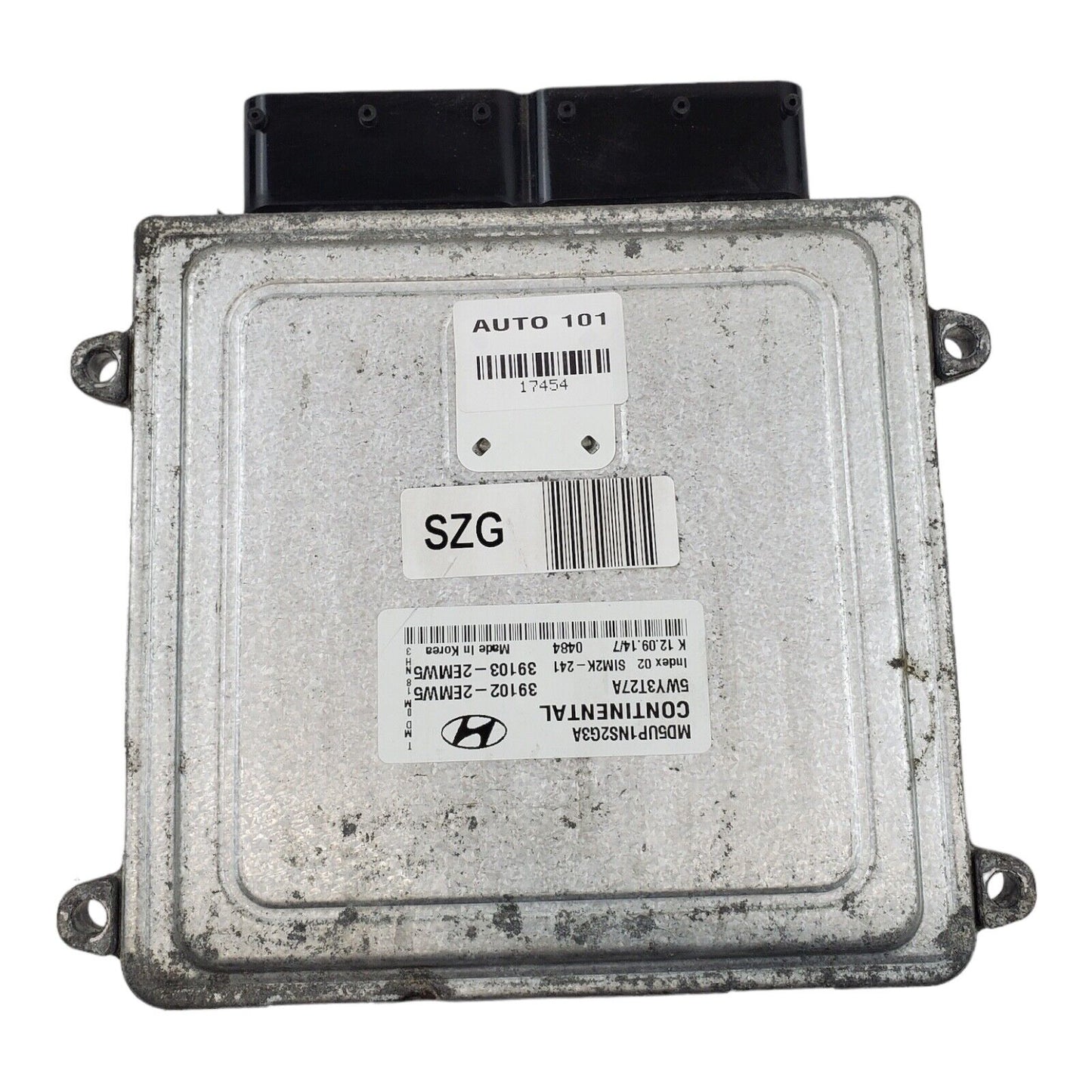 15 Hyundai Elantra 39103-2EMW5 Computer Brain Engine Control ECU ECM EBX Module