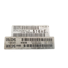2005 Jeep Grand Cherokee Commander Engine Control ECU ECM 4.7 A/T P56044516AE