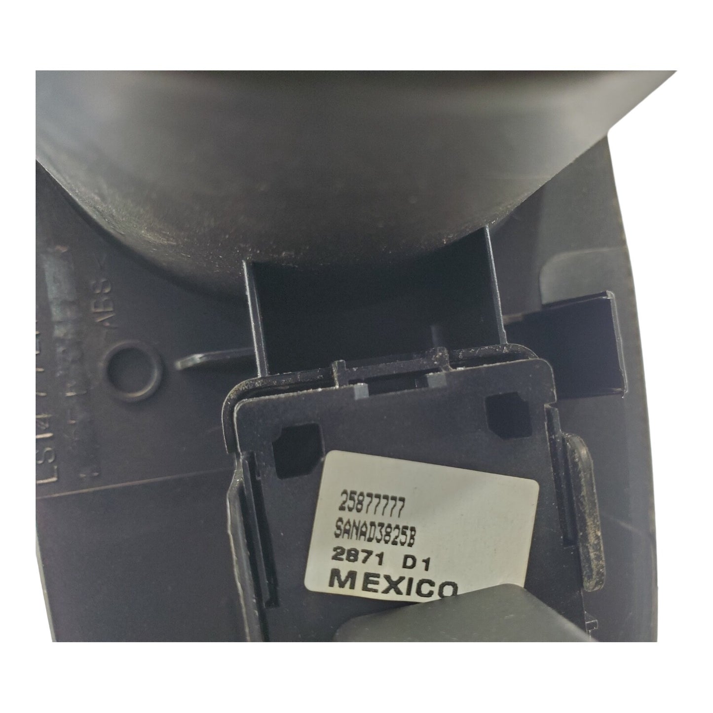 09-17 Chevrolet Traverse Left Rear Window Switch 25877777 OEM