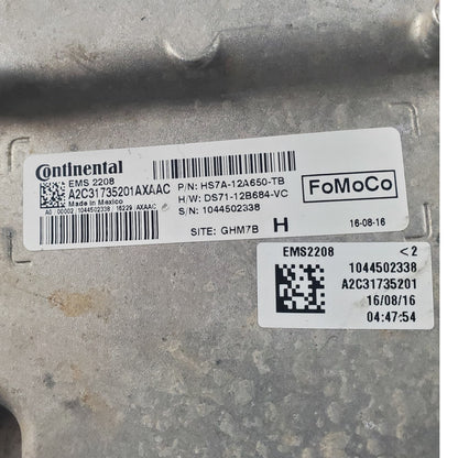 ✅ 2017-2019 Ford Fusion Engine Control Module ECM Computer HS7A-12A650-TB