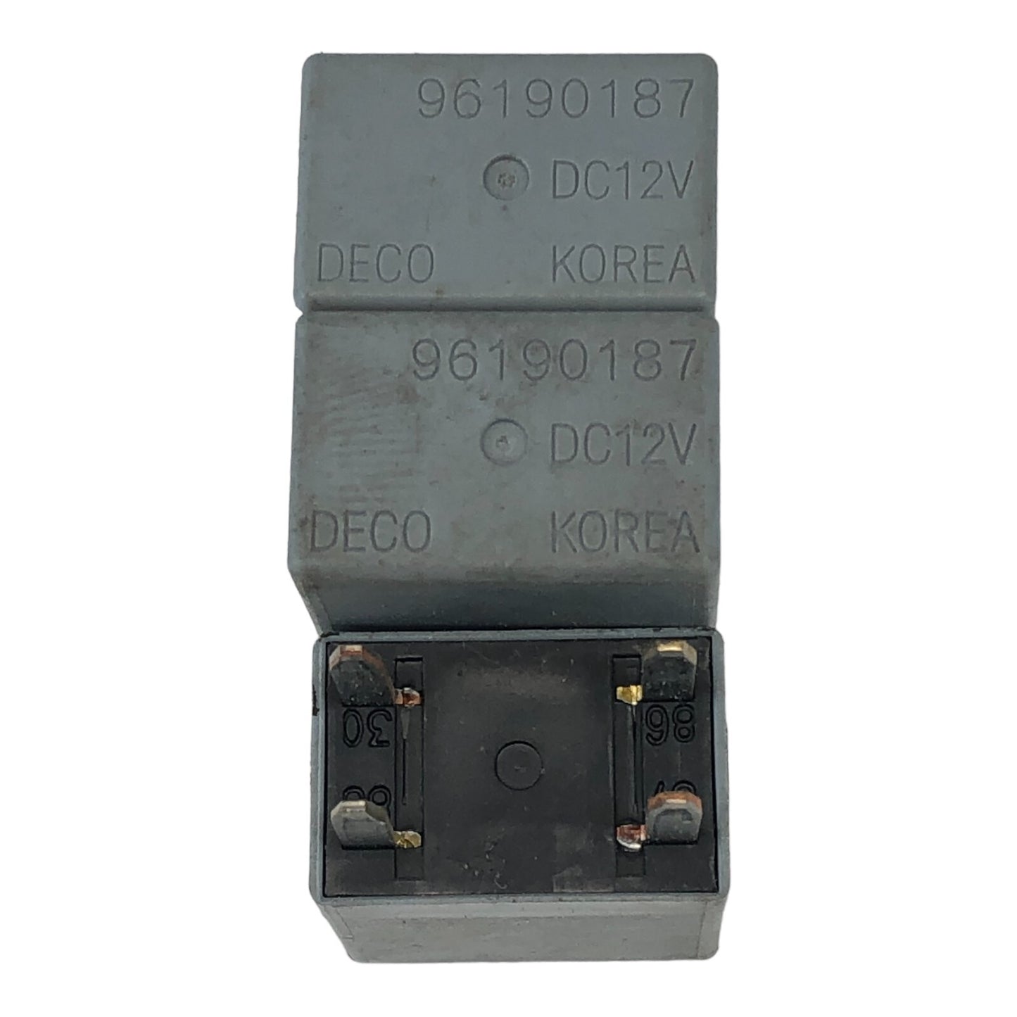 ✅ LOT OF 3 DECO 4 PIN Relay 96190187 DC12V OEM