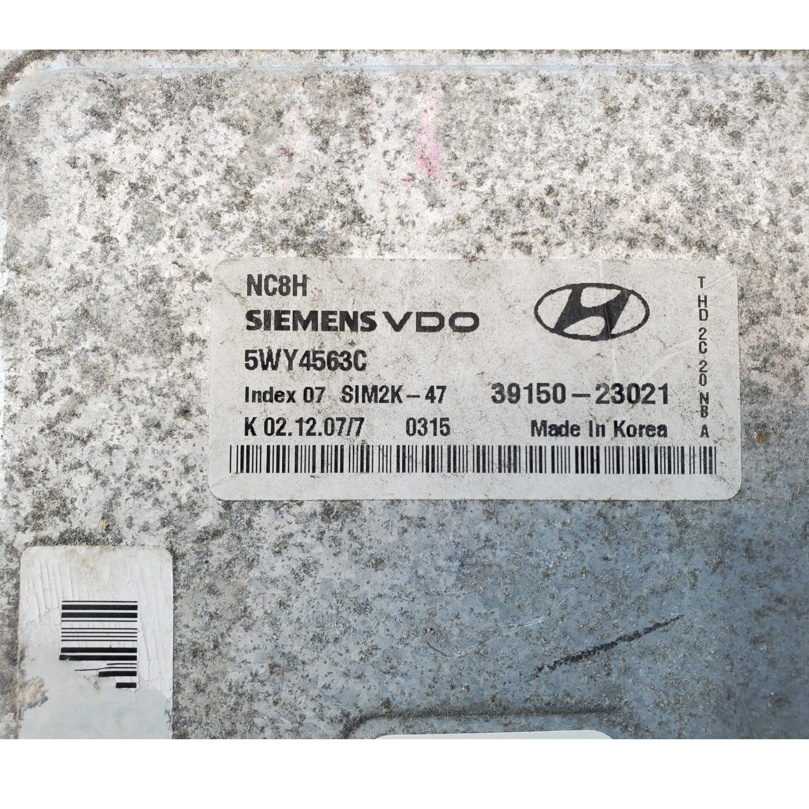 ENGINE COMPUTER HYUNDAI ELANTRA 2007 2008 2009 2010 39150-23021 2.0L AT ECM OEM