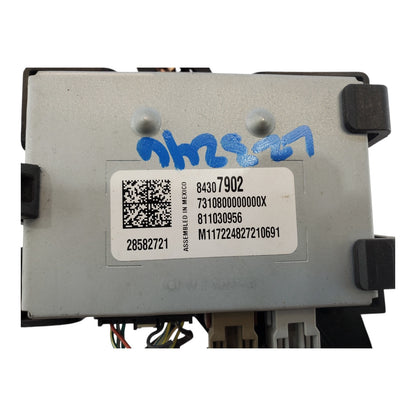GMC ACADIA 2019 HMI BYPASS COMPUTER MODULE UNIT 84307902 OEM