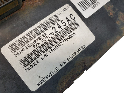 07-08 Chrysler Sebring Computer Brain Engine Control ECU ECM EBX P05150245AC