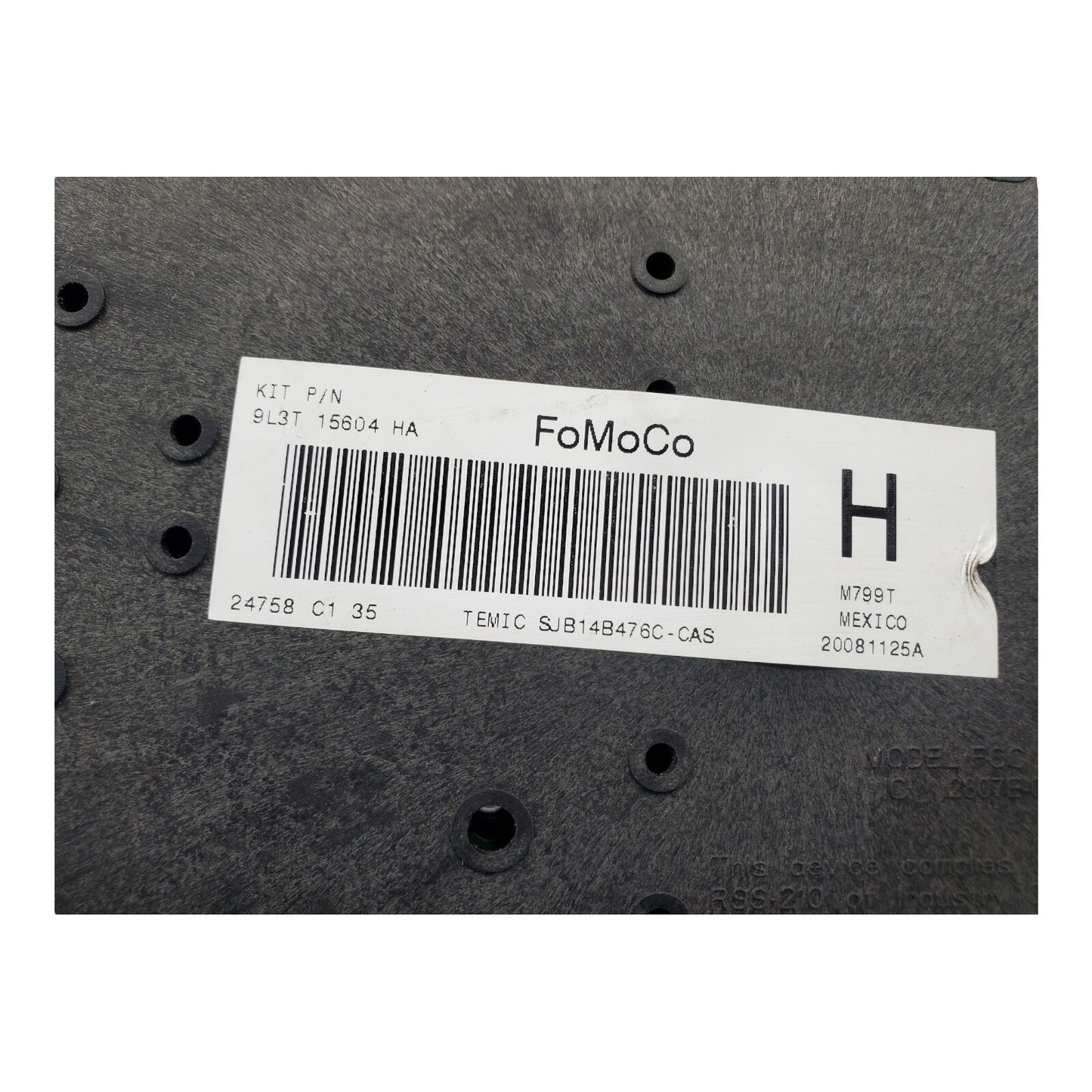 2009-2010 Ford F150 Interior Fuse Box BCM Part# 9L3T-14A067-HA