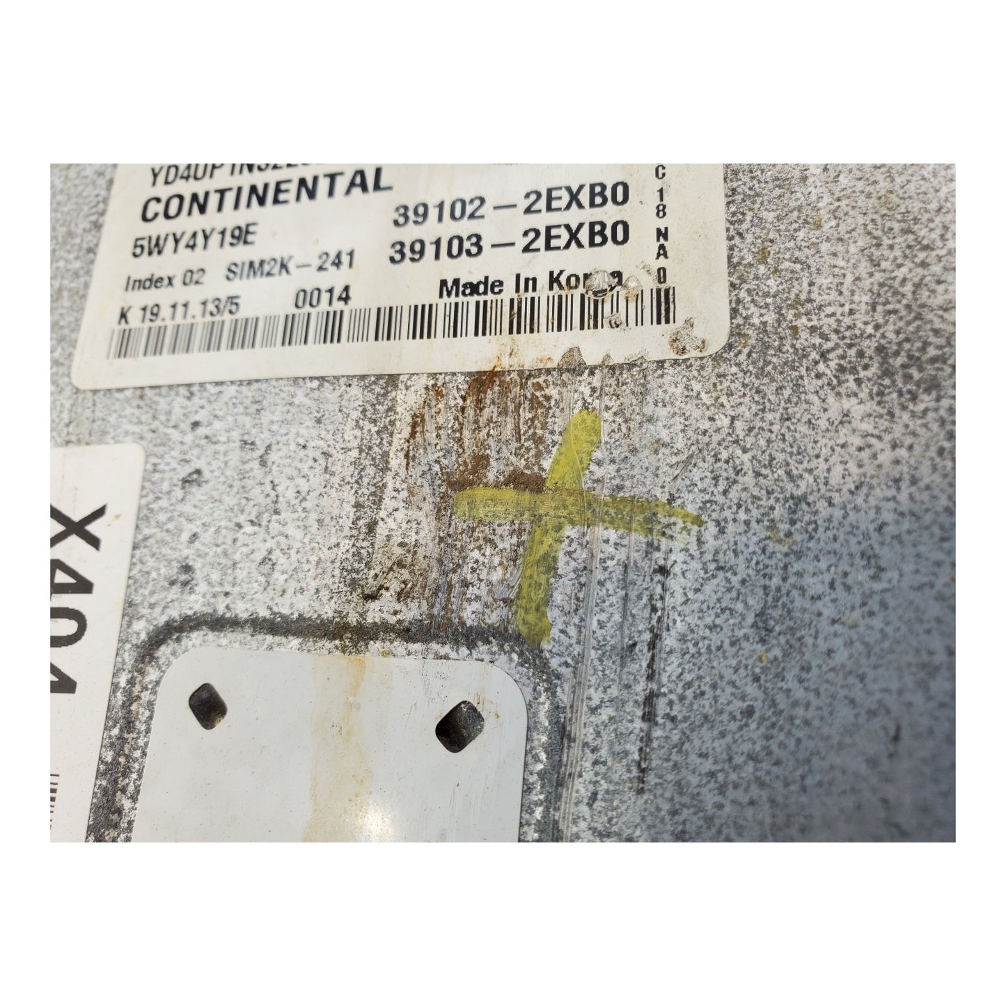 ENGINE COMPUTER KIA FORTE 2014 39102-2EXB0 39103-2EXB0 1.8L PCM ECM ECU OEM