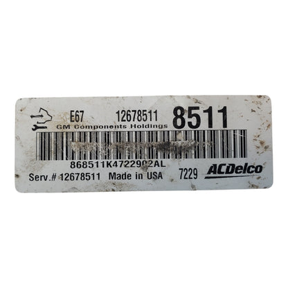 2008 BUICK ENCLAVE Engine COMPUTER 3.6L CHECK ID FOR MATCH. -  OEM: 12678511