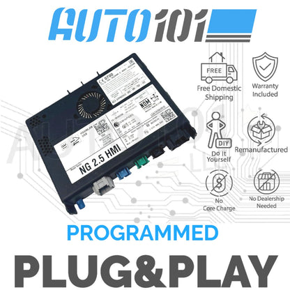 VIN Programmed 2018-2019  Traverse Human Interface Module 2.5 W-NAV 84296482