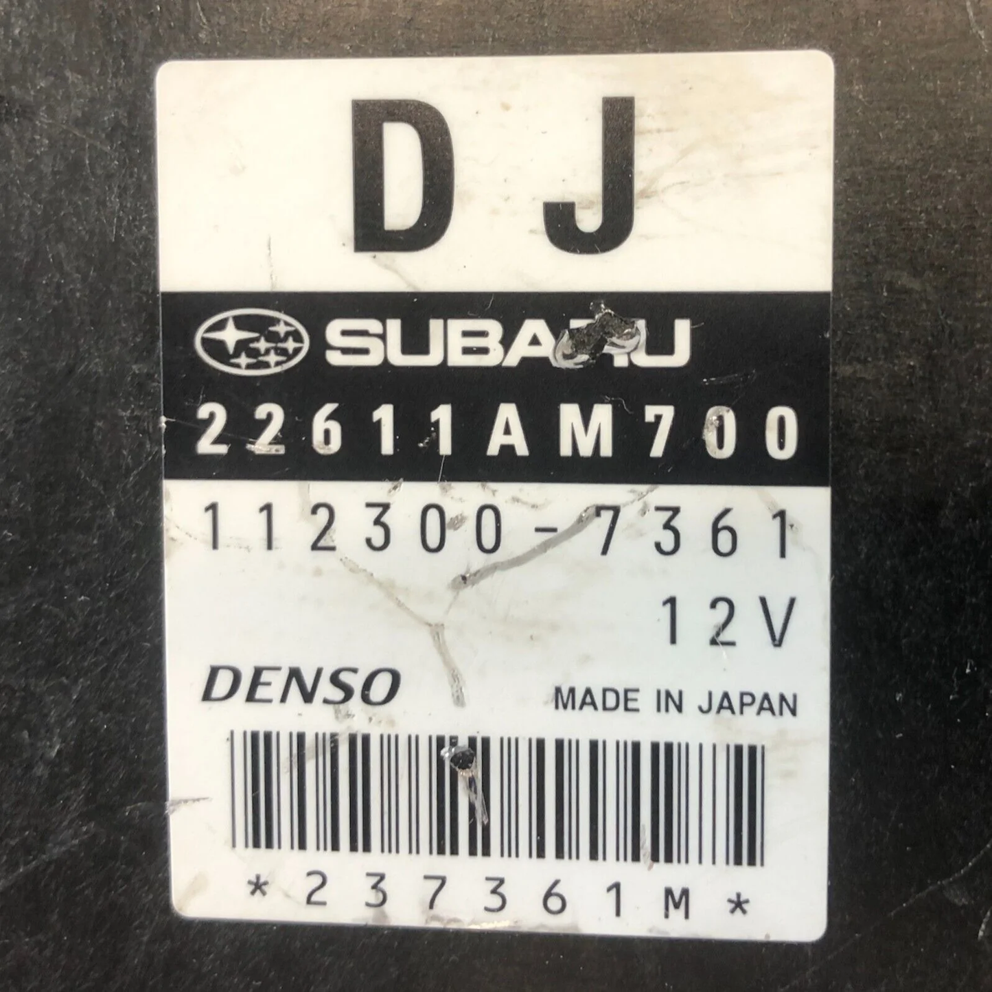 08-09 Subaru Impreza Engine Control Module ECM Computer 22611AM700