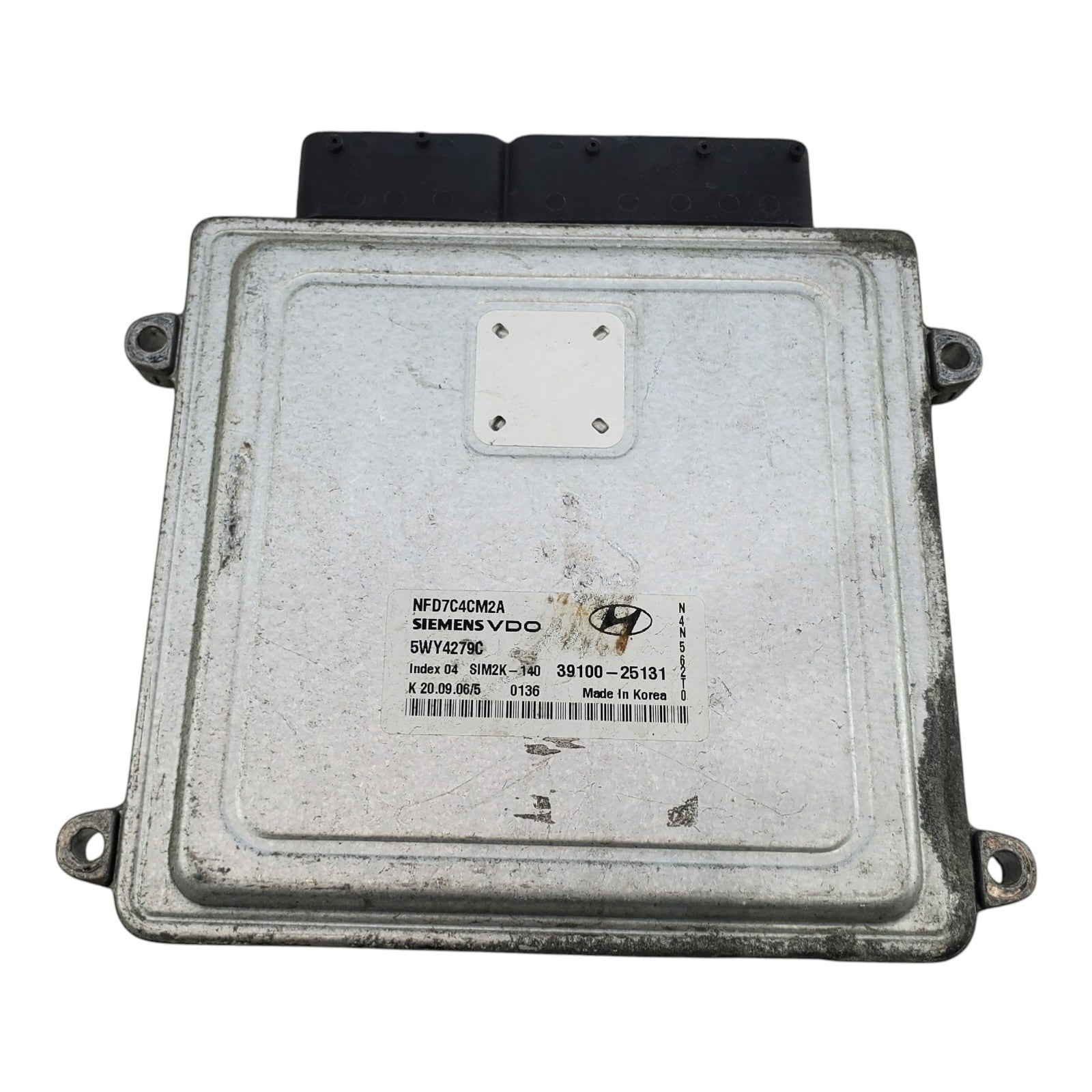 06-08 HYUNDAI SONATA COMPUTER BRAIN ENGINE CONTROL ECU ECM MODULE 39100-25131