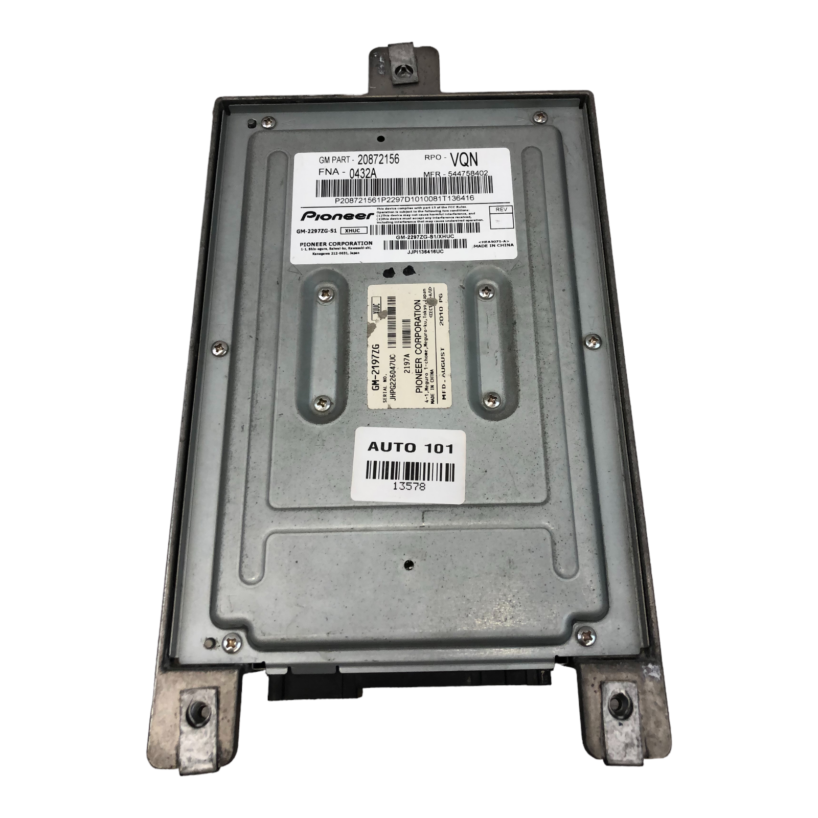 ✅ CHEVROLET EQUINOX Radio amplifier 10-15 Terrain 20872156 GM