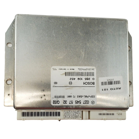 00-03 MERCEDES BENZ E-CLASS ABS CONTROL MODULE 027 545 57 32 Q02