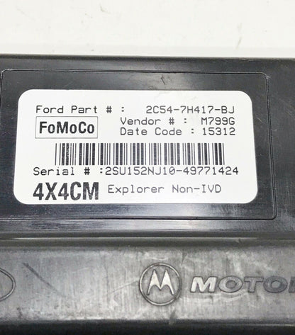 ✅ 02-03 Ford Explorer Transfer Case Control Module TCCM OEM 2C54-7H417-BJ