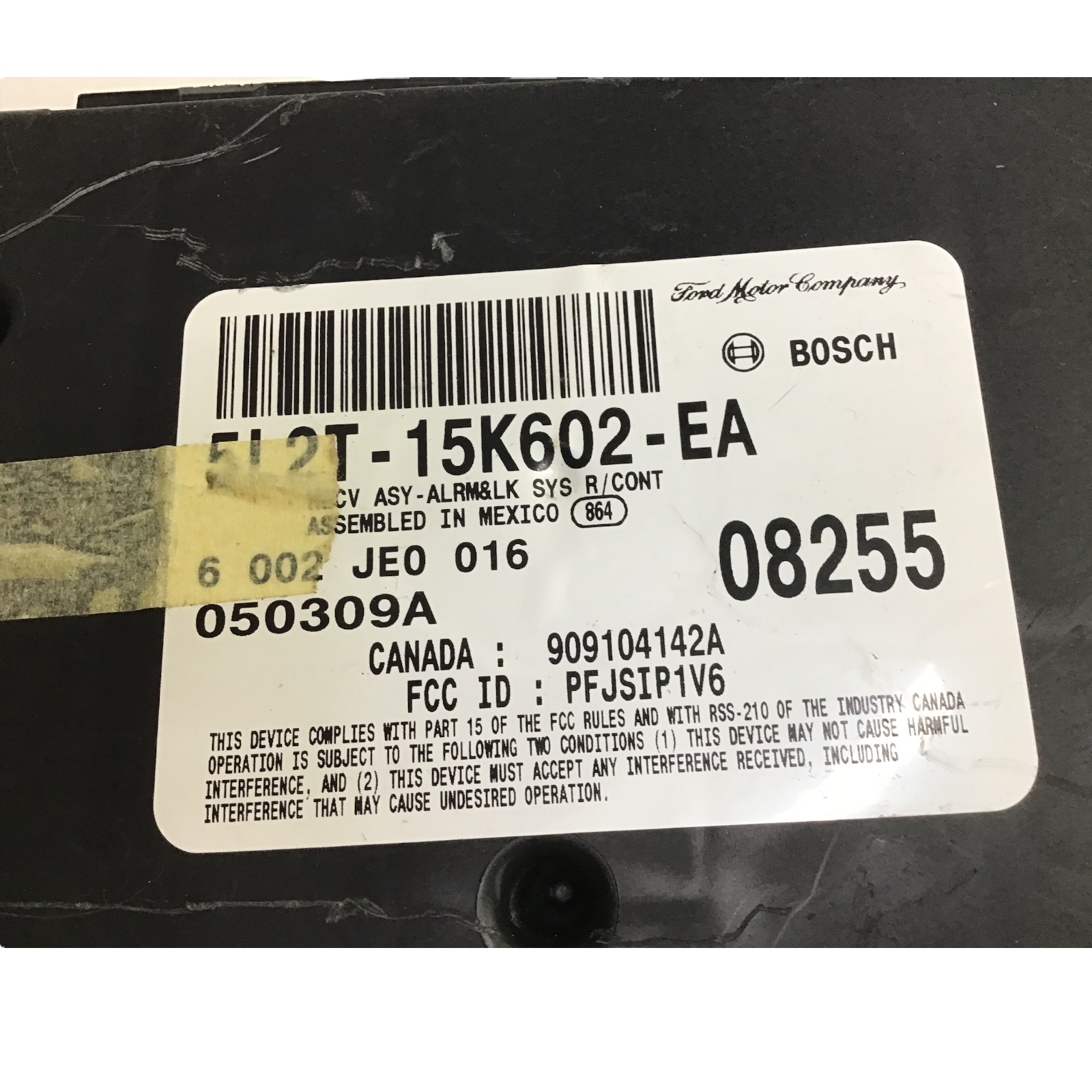 ✅ 05 FORD EXPLORER Anti Theft Keyless Entry Module 5L2T-15K602-EA OEM 
