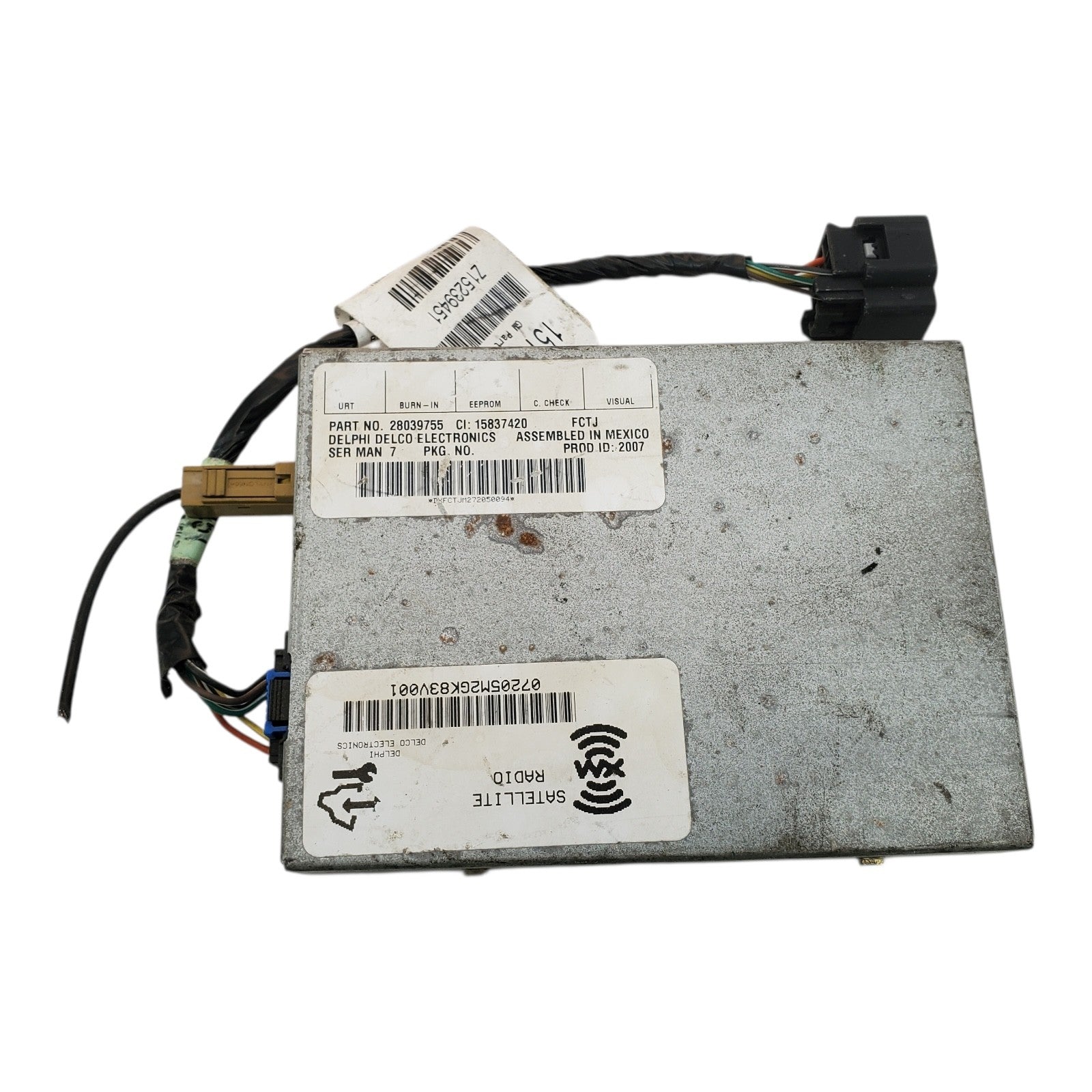 2006 - 2010 HUMMER H3 Radio Satellite Receiver 28039755