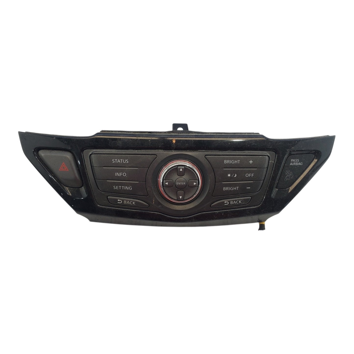 2013 2014 2015 2016 NISSAN PATHFINDER RADIO AUDIO CONTROL PANEL OEM 3KA0A210250