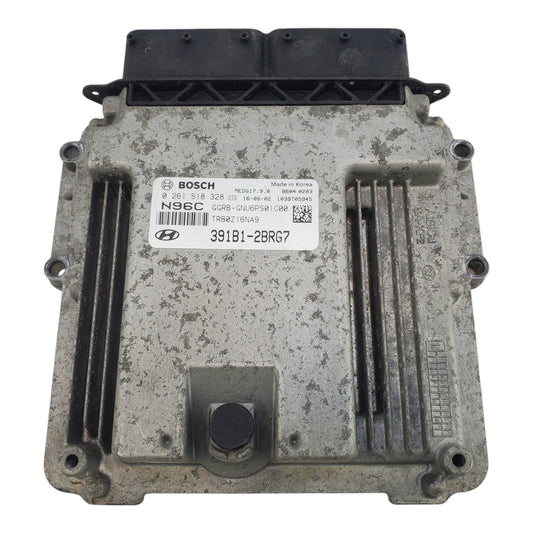15 16 17 HYUNDAI ACCENT ENGINE COMPUTER MODULE OEM 391B1-2BRG7