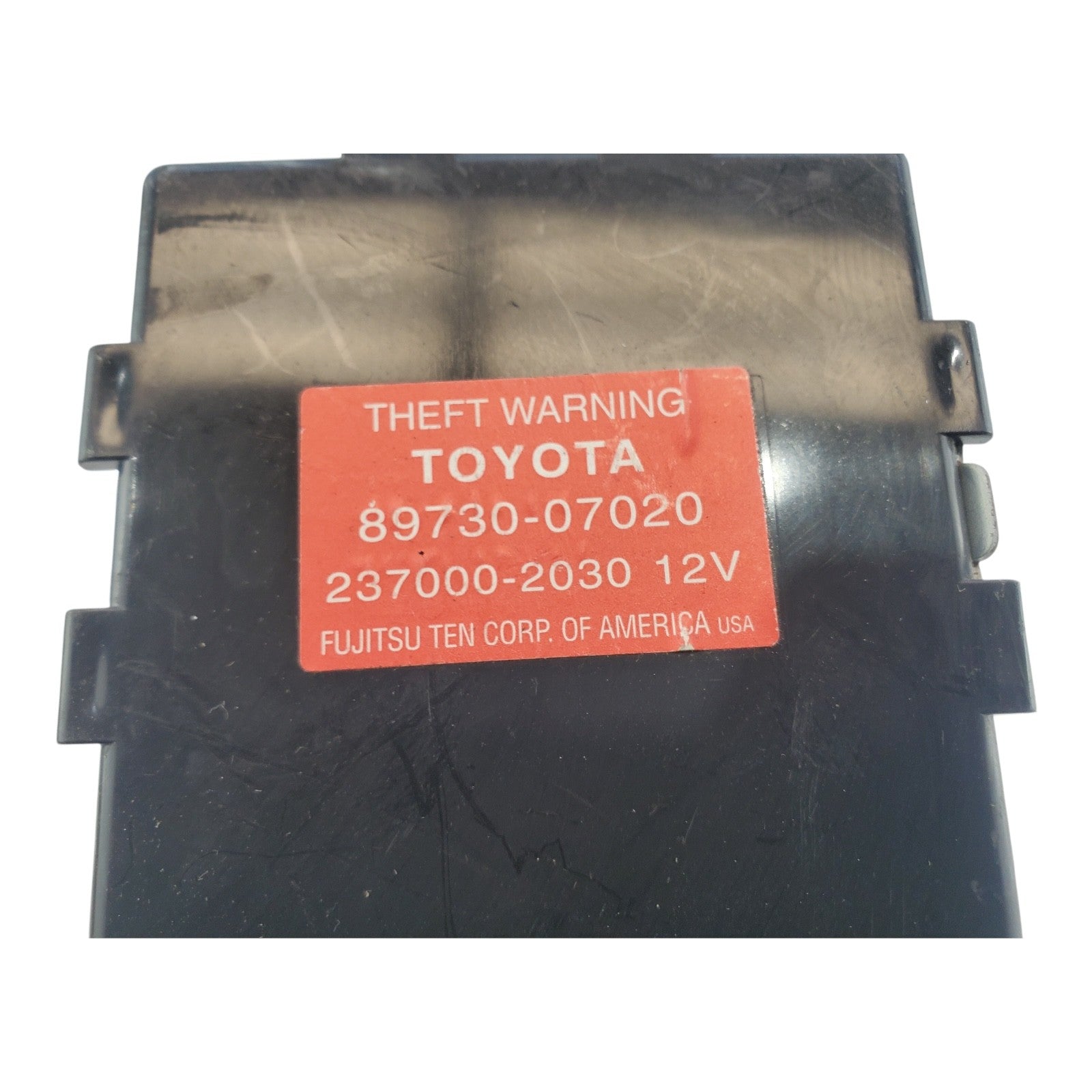 00 01 02 03 04 AVALON THEFT/LOCKING CONTROL MODULE RH DASH 89730-07020