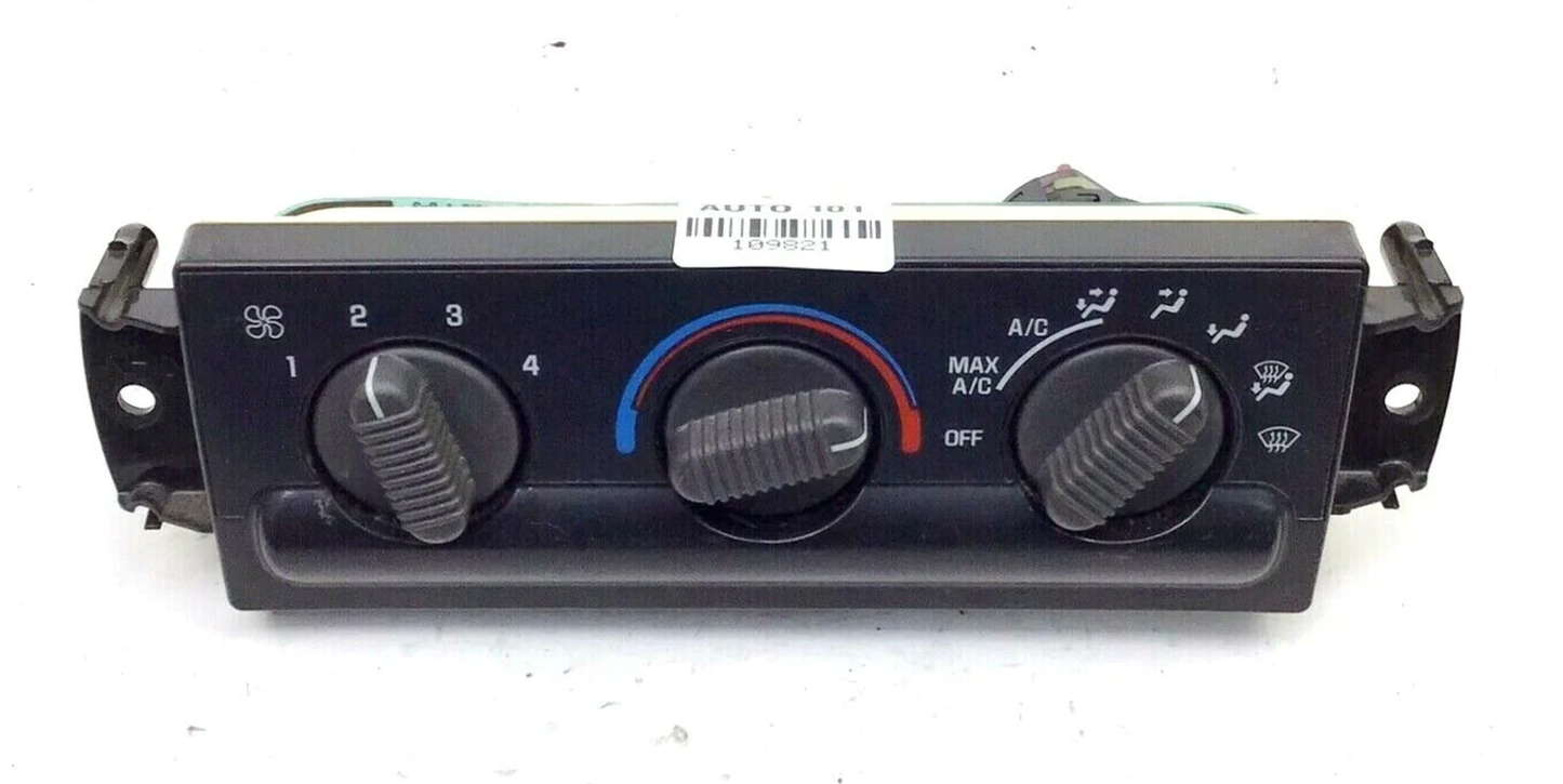 99-02 Chevy Blazer Jimmy Silverado Climate Control A/C Heat 16250545 GM