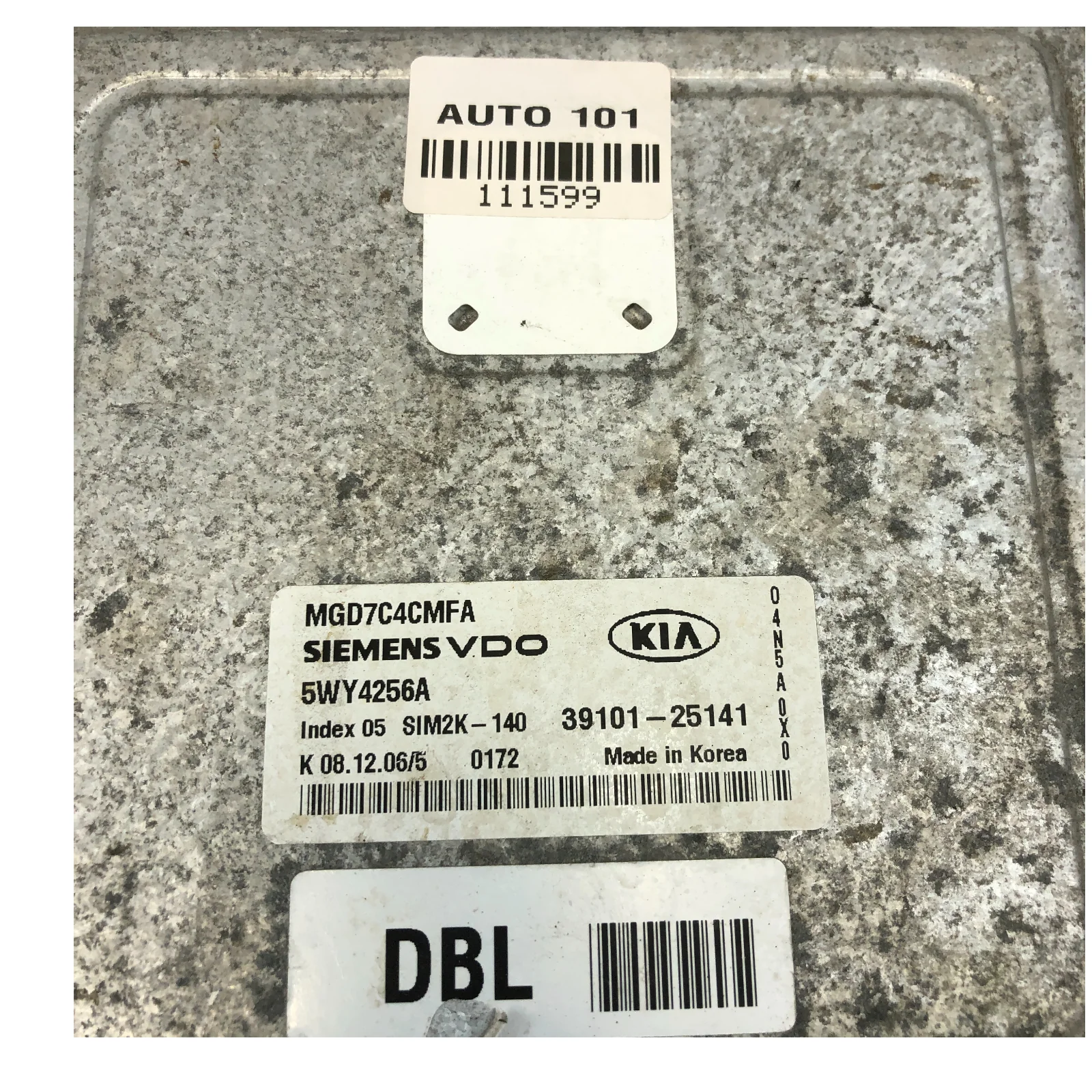 06 07 08 KIA OPTIMA 2.4L ECM Engine Control Module 39101-25141 OEM