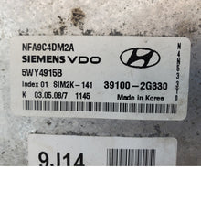 09 10 HYUNDAI SONATA Engine Motor Brain Box 2.4 39100-2G330