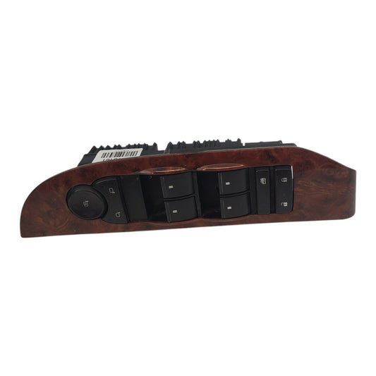07-14 Chevy Tahoe GMC Yukon Escalade Driver Side Power Window Switch OEM Wood