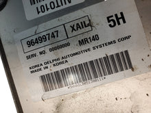 04-06 Chevrolet Aveo AT Engine Control Unit ECU 96499747