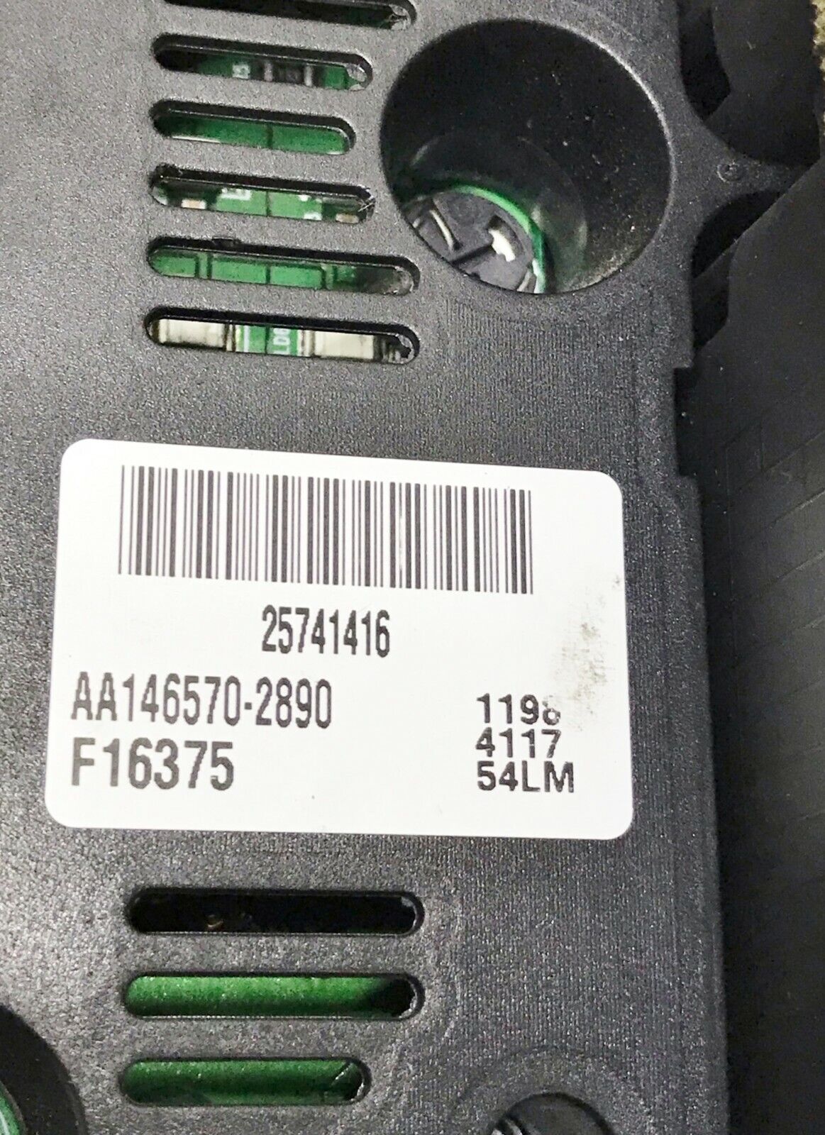 2005 - 2011 CADILLAC STS REAR CONSOLE CLIMATE CONTROL PANEL TRIM OEM
