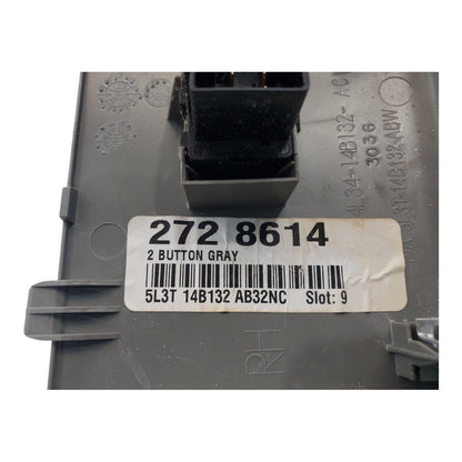 2004-2008 Ford F150 front passenger window switch GREY 5L3T-14B132-AB32NC ECA6BB