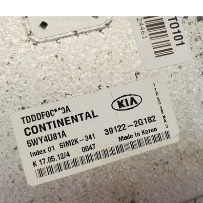 11-13 Kia Forte 2.0L Engine Control Module ECM ECU PCM OEM 39122-2G182